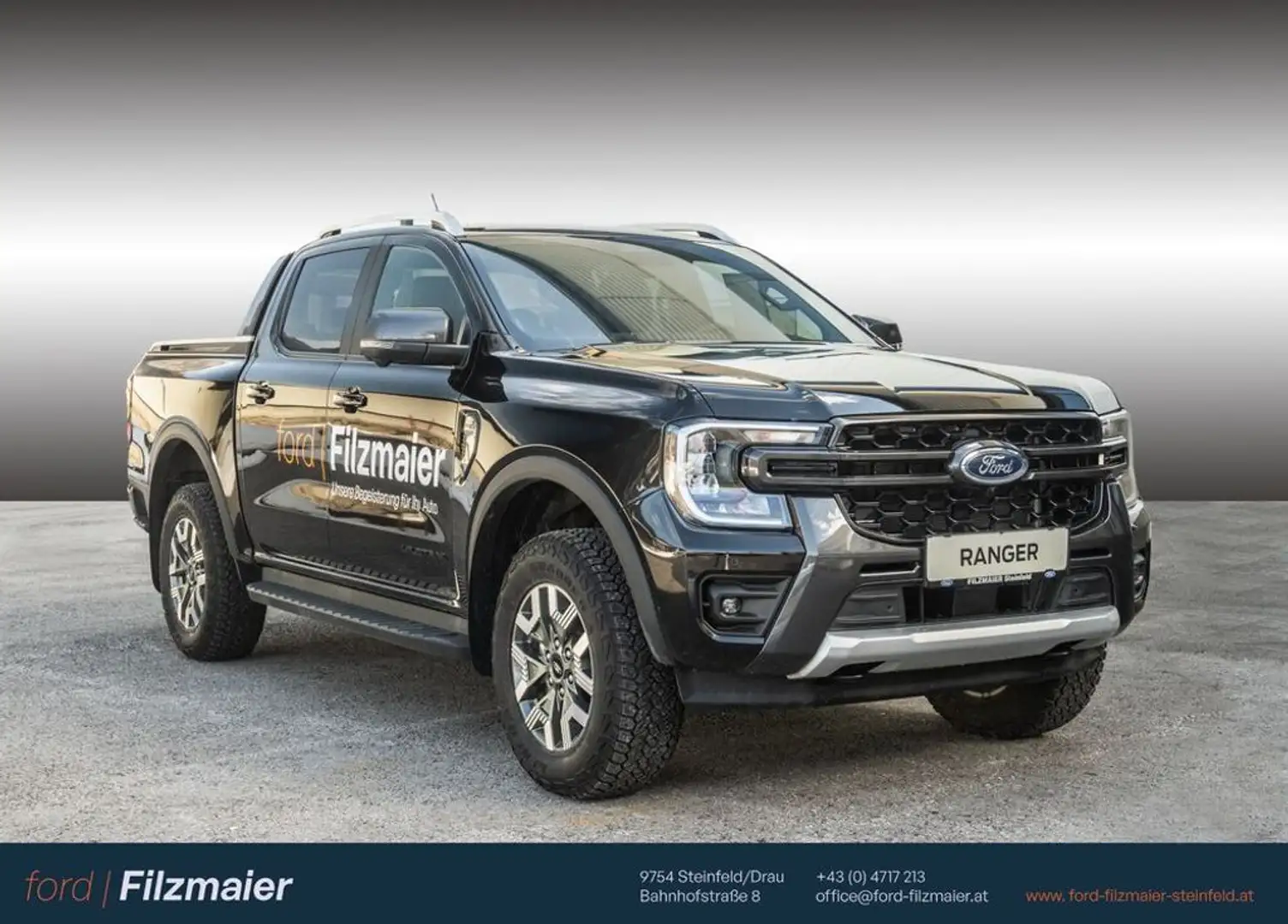 Ford Ranger Doppelkabine Wildtrak e-4WD 2.3 EcoBoost 11 Schwarz - 1