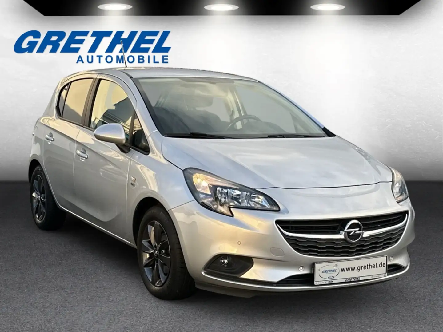 Opel Corsa E 120 Jahre ecoFlex Apple CarPlay Android Auto SHZ Gris - 1
