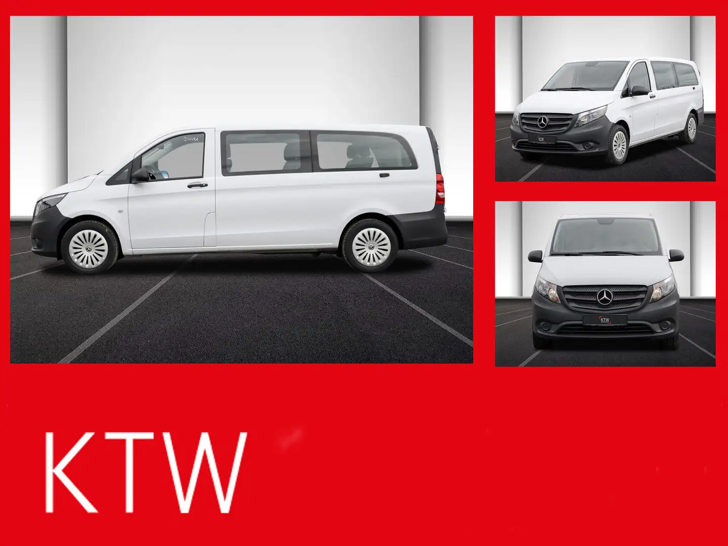 Mercedes-Benz Vito 114 TourerPro,Extralang,8Sitzer,Automatik Wit - 1