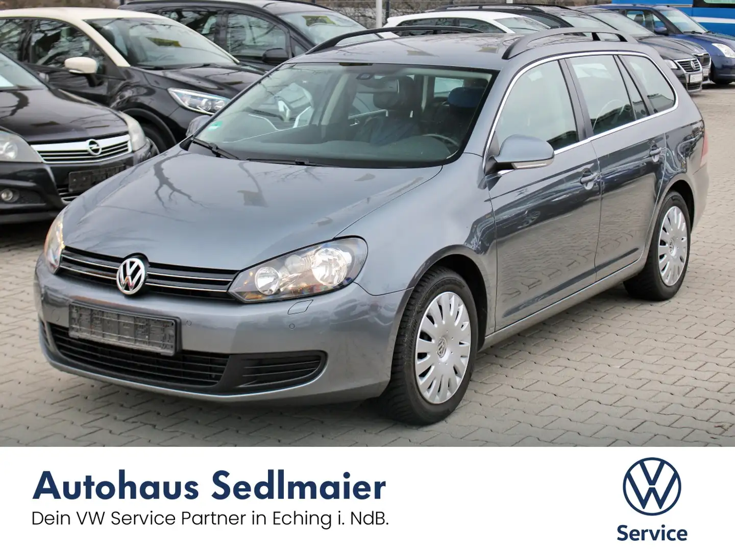 Volkswagen Golf Variant Golf VI Variant 1.4 TSI AHK|SHZ|PDCvo+hi|NAV Grey - 1