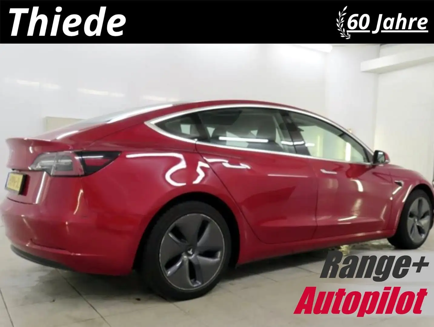 Tesla Model 3 Standard Range Plus NAVI/KAMERA/SH/PANO Rot - 1