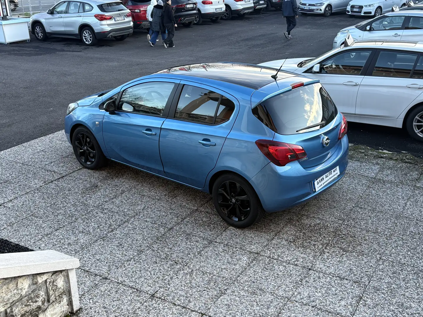 Opel Corsa 5p 1.2 Black Edition 120anniversario Bleu - 2
