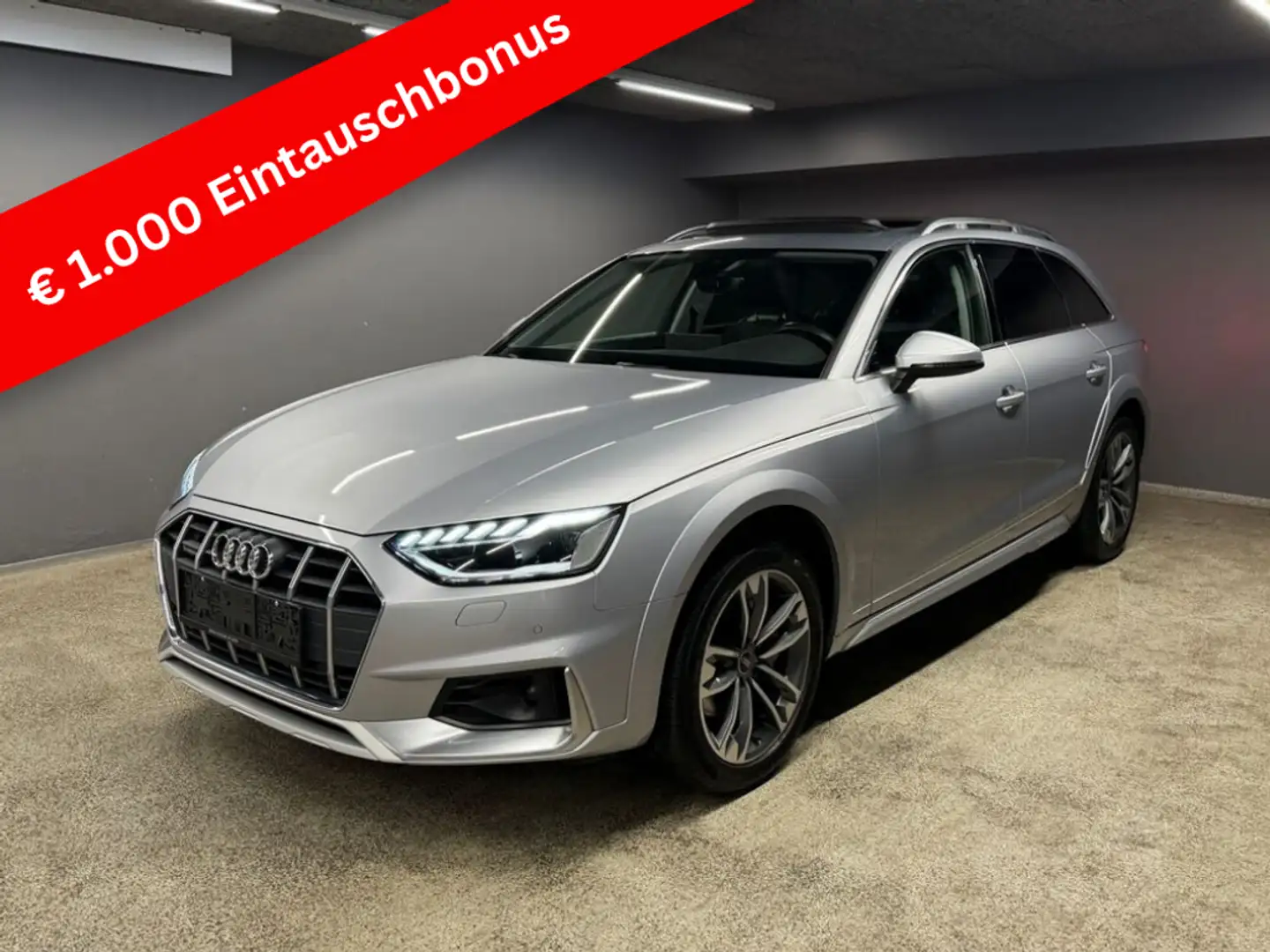 Audi A4 allroad 40 TDI quattro Silber - 1