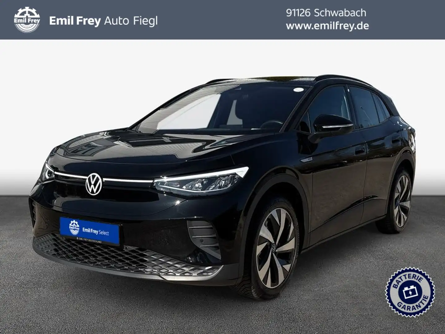 Volkswagen ID.4 Pro Zwart - 1