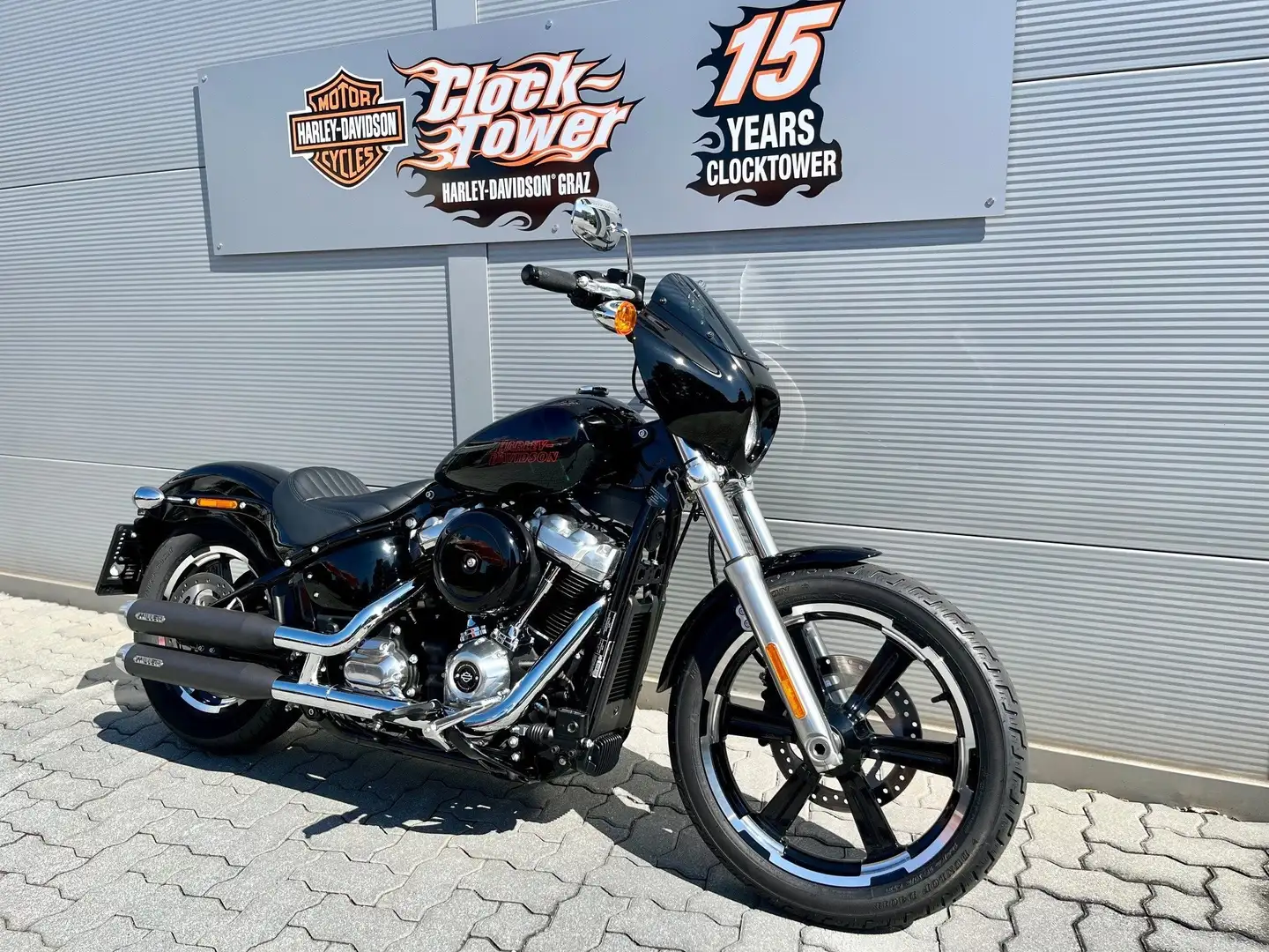 Harley-Davidson Softail Miller, Costal Package, vorverlegt, Felgen Schwarz - 2