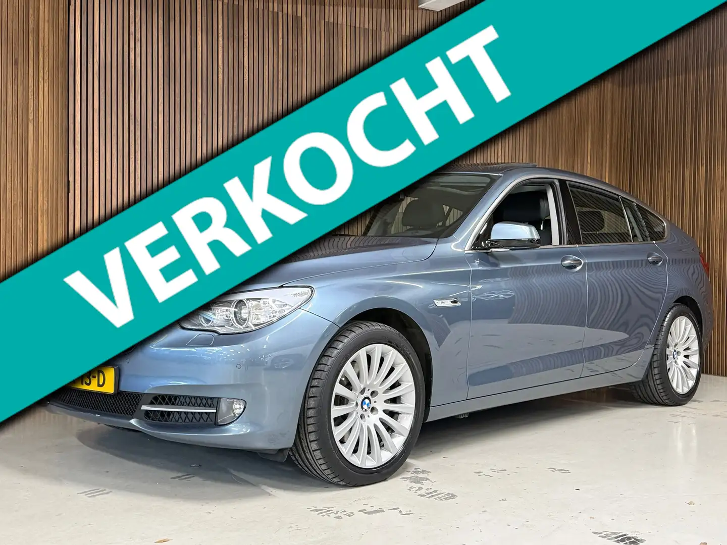 BMW 535 5-serie Gran Turismo 535i Executive Azul - 1