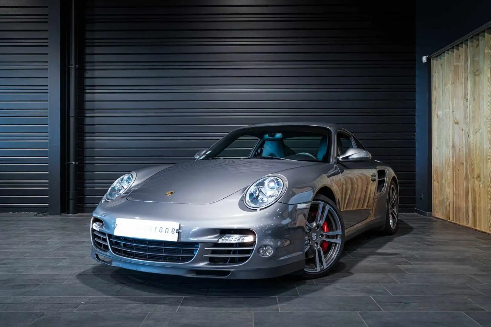 Porsche 911 Type 997 Turbo Gris - 1