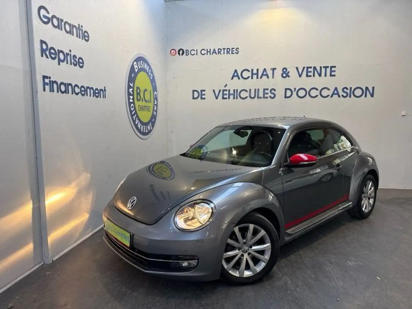 Volkswagen Coccinelle 2.0 TDI 150ch BlueMotion Technology FAP Club Gris - 1