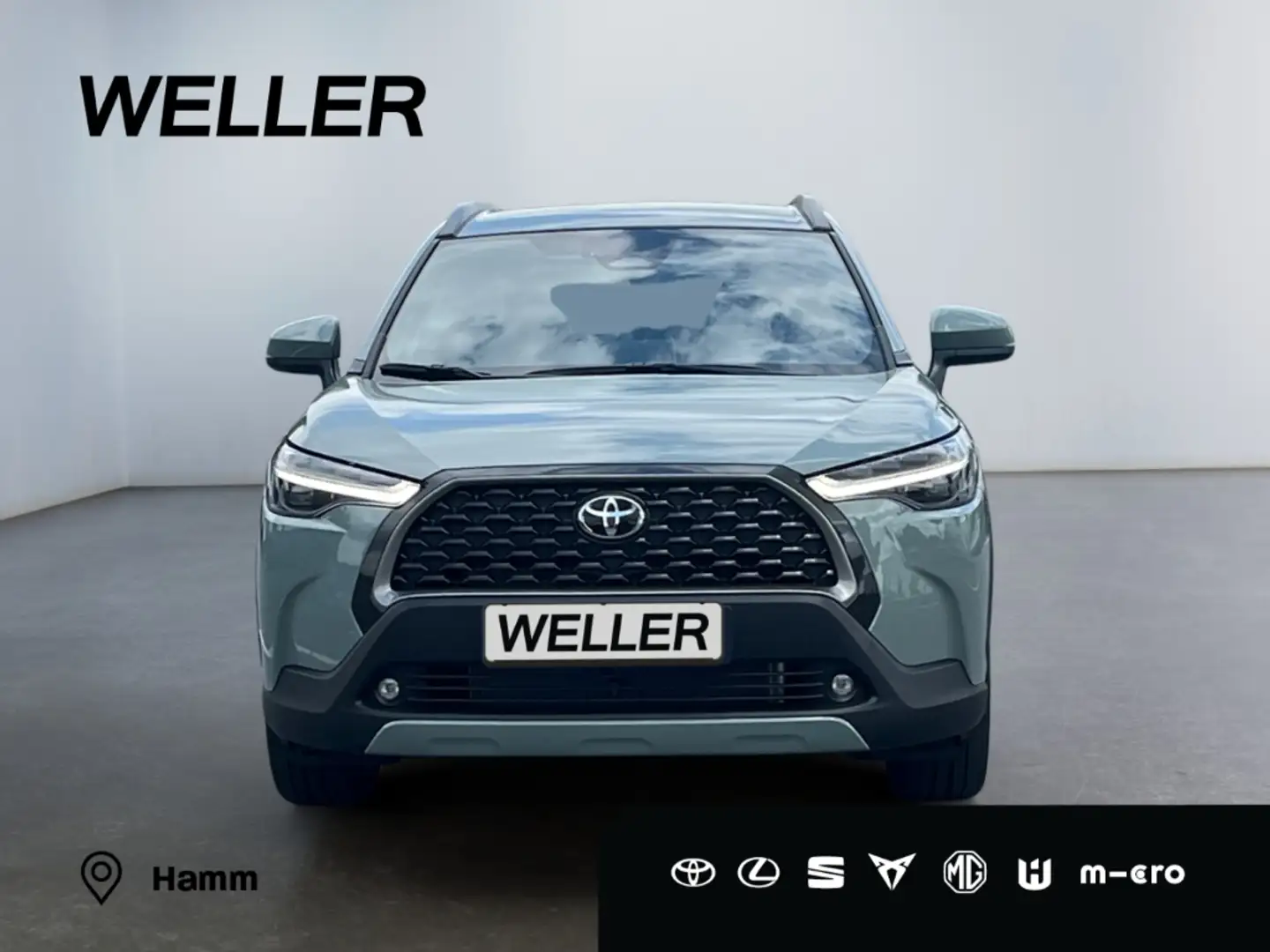 Toyota Corolla Cross Hybrid 1.8 Teamplayer *1,99% Finan*LED*ACC*CAM* Grün - 2