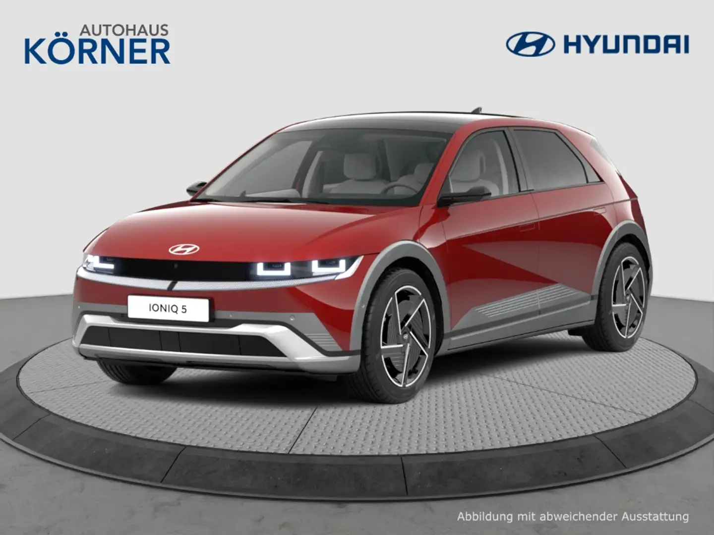 Hyundai IONIQ 5 84 KWH TECHNIQ BOSE SOUNDSYSTEM MATRIX EL. HECKKLA Red - 1