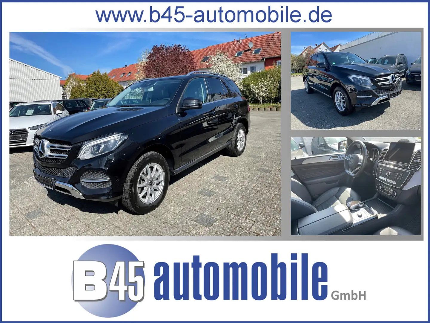 Mercedes-Benz GLE 350 d 4MATIC 9G-Tronic COMAND SCHIEBEDACH AHK KAMERA Schwarz - 1