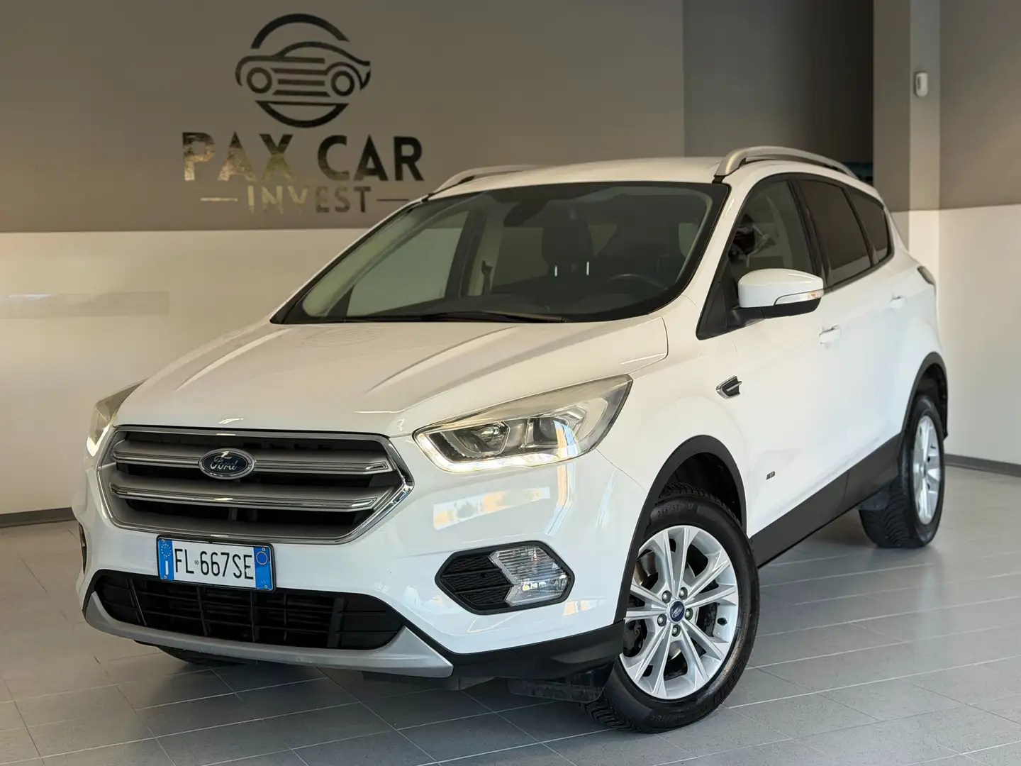 Ford Kuga 2.0 TdCi VIGNALE S 4WD FULL OPT UNICO-PROPRIETARIO Bianco - 1
