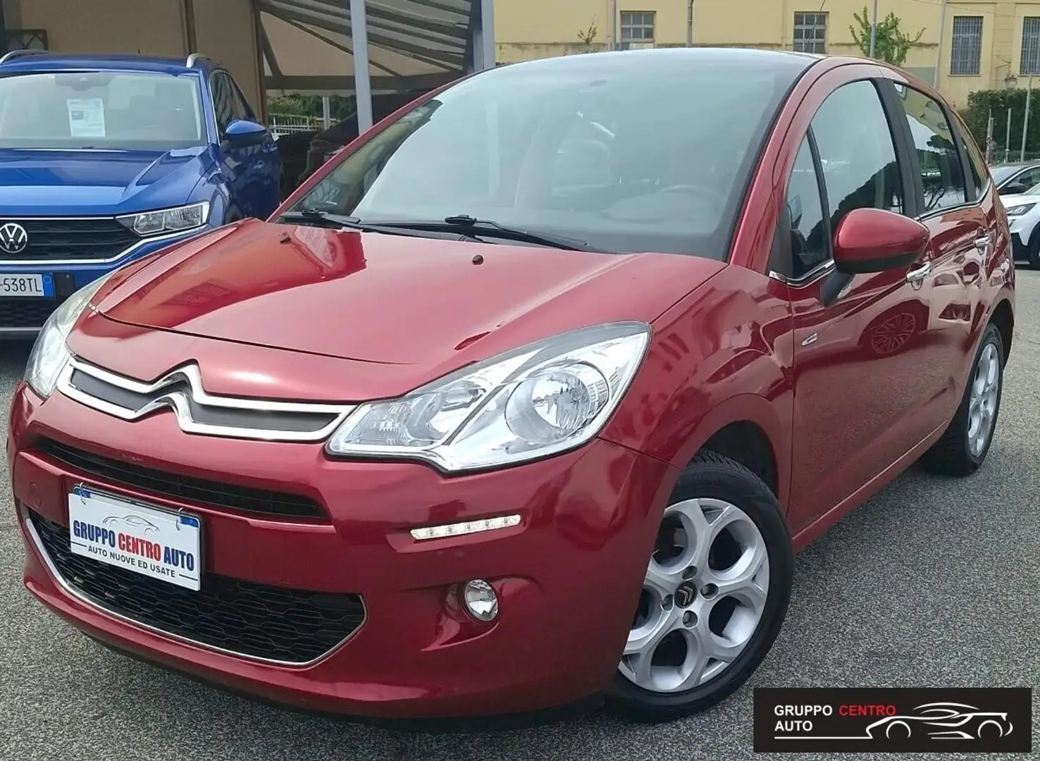 Citroen C3 PureTech 82 Exclusive Rosso - 1