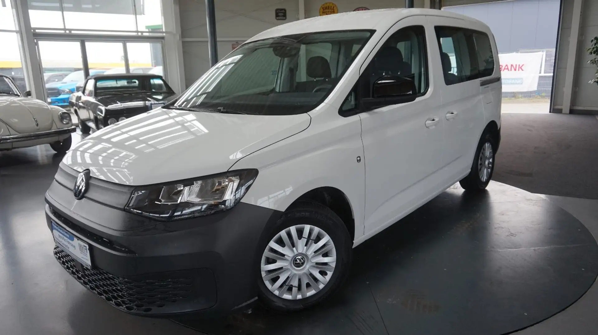 Volkswagen Caddy Kombi 2.0 TDI *Klima*5Sitzer*6 Gang* Weiß - 1