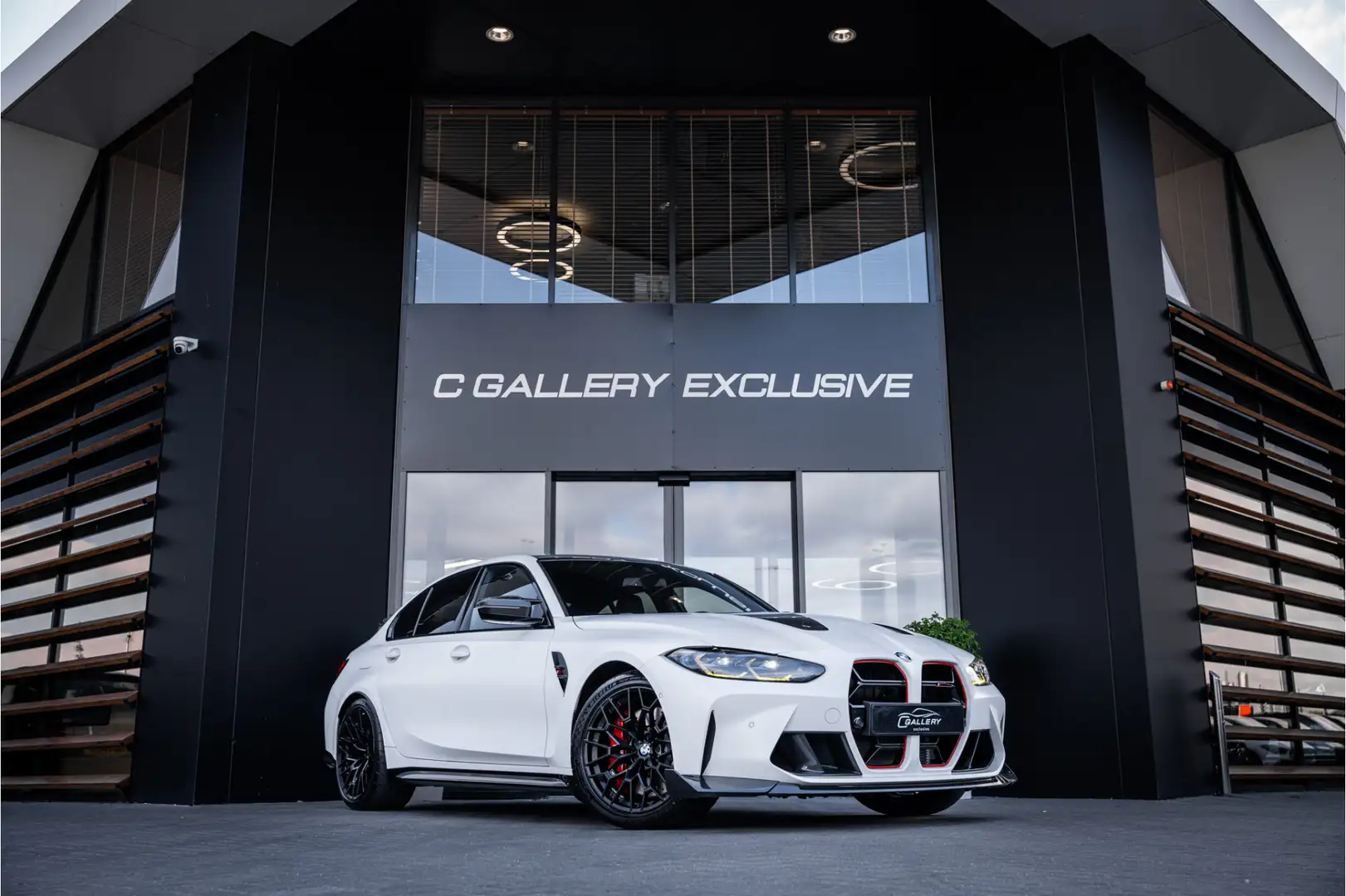 BMW M3 CS - Carbon in/exterieur | Schaalstoelen | H&K | M Blanc - 1