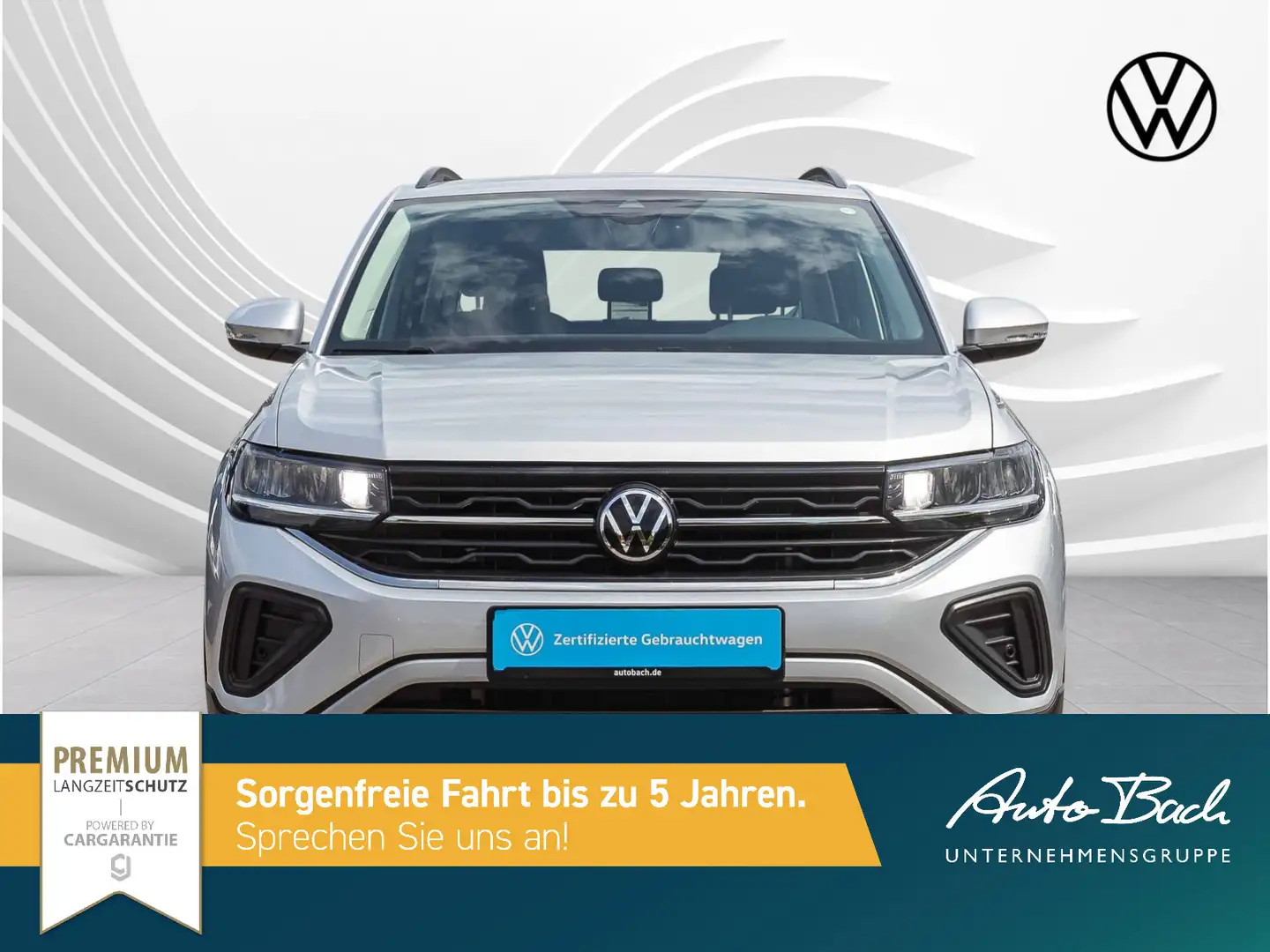 Volkswagen T-Cross 1.0 TSI "Life" LED Digital Cockpit ACC E Plateado - 2