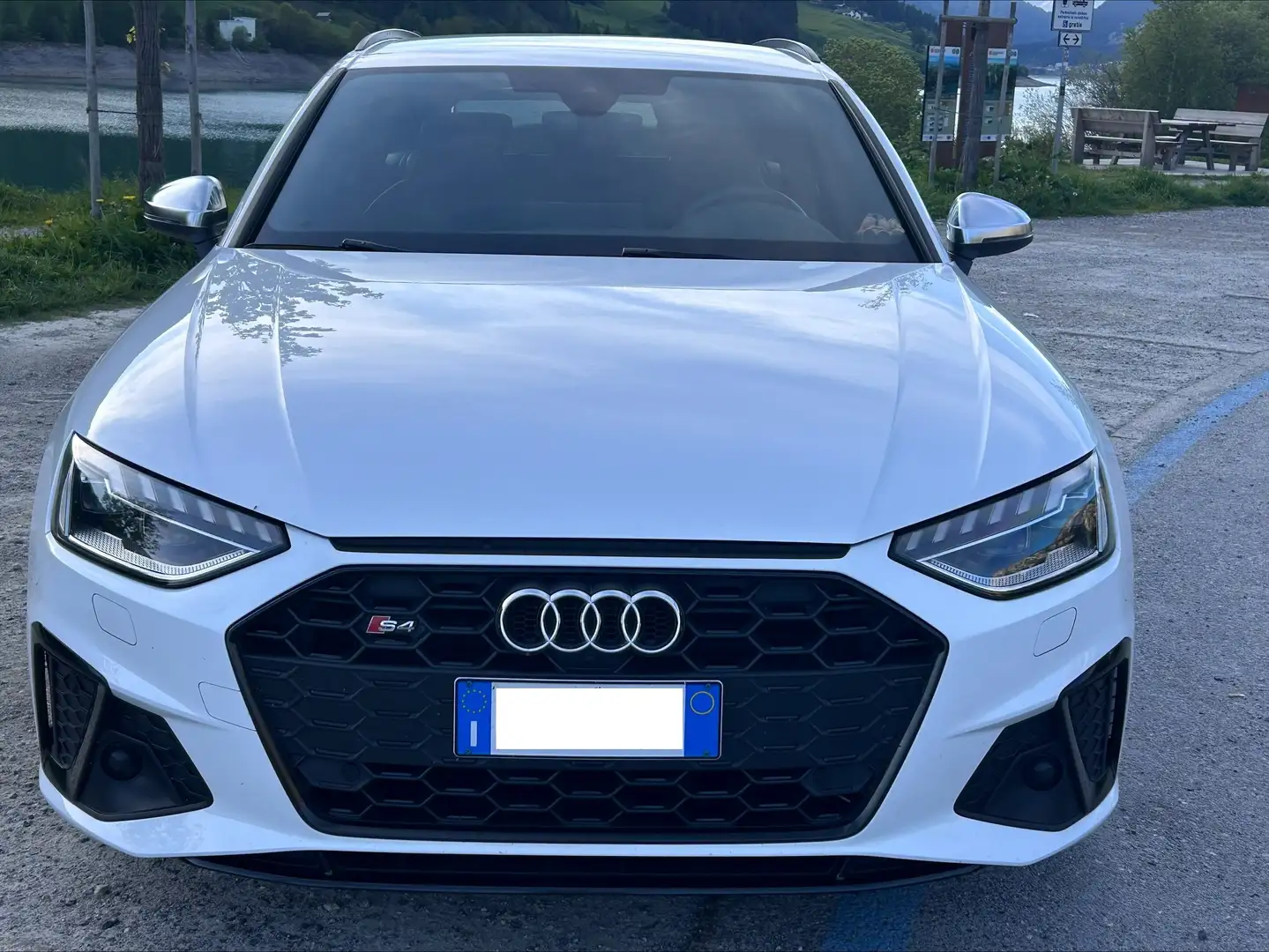 Audi S4 Avant TDI quattro Tiptronic 341cv Matrix Bianco - 1