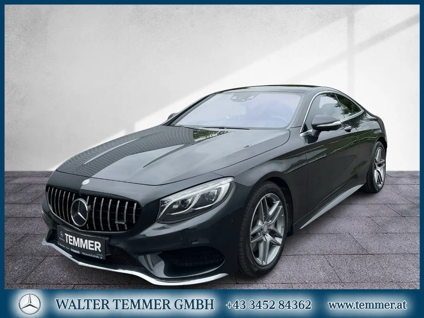 Mercedes-Benz S 500 4MATIC Coupé *AMG-Line* Comand Stdhzg Distr HUD Schwarz - 1
