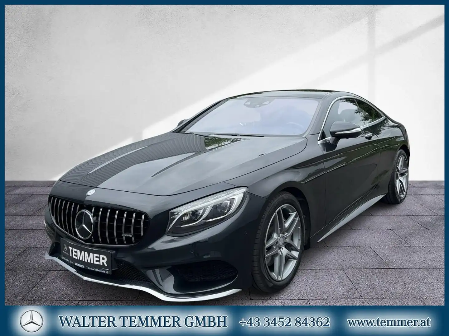 Mercedes-Benz S 500 4MATIC Coupé *AMG-Line* Stdhzg Distr HUD Schwarz - 1