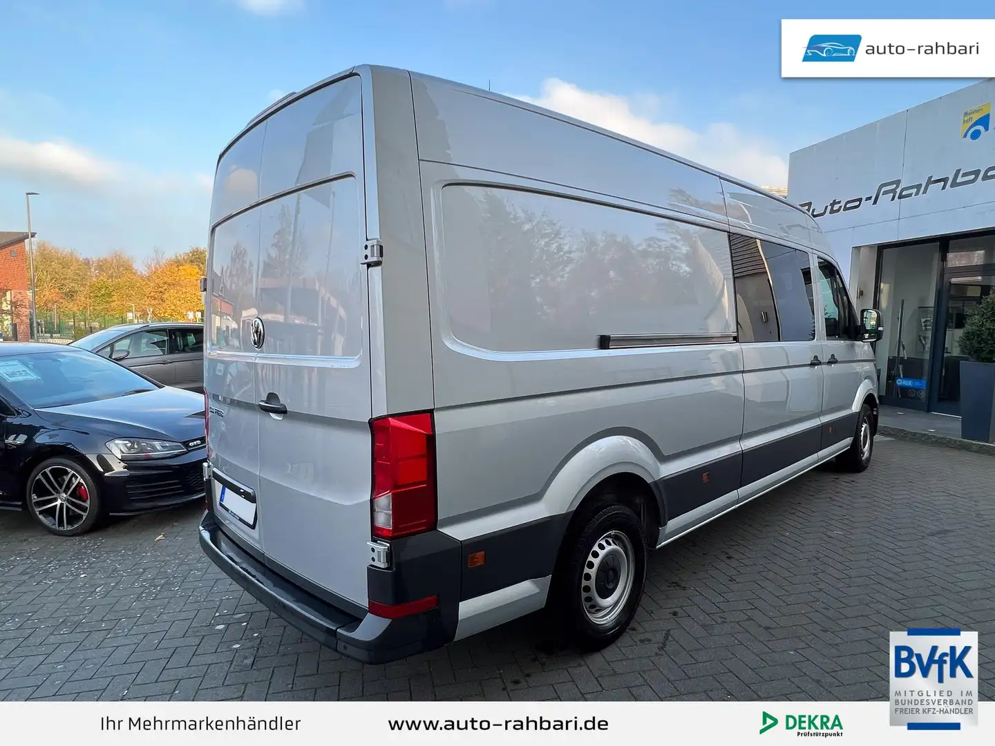 Volkswagen Crafter 35 Kasten L4 7-SITZER-SNOEKS 2.0 TDI FWD *NAVI*... Plateado - 2
