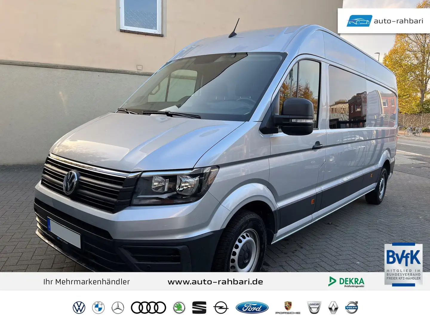 Volkswagen Crafter 35 Kasten L4 7-SITZER-SNOEKS 2.0 TDI FWD *NAVI*... Plateado - 1