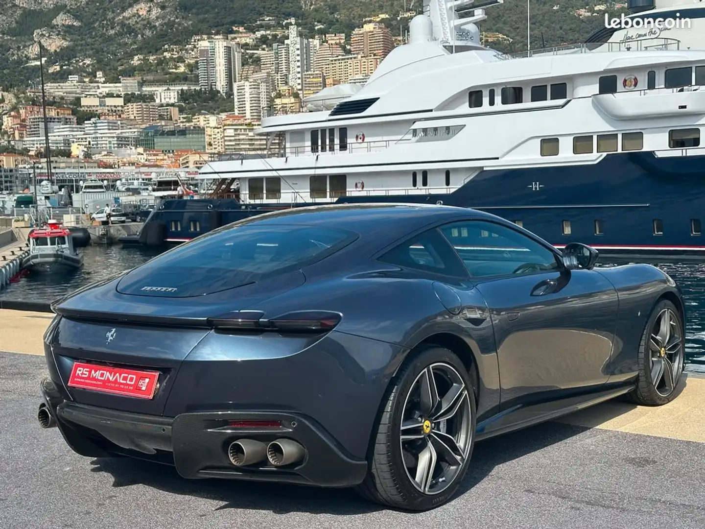 Ferrari Roma coupe 3.9 dct Bleu - 2