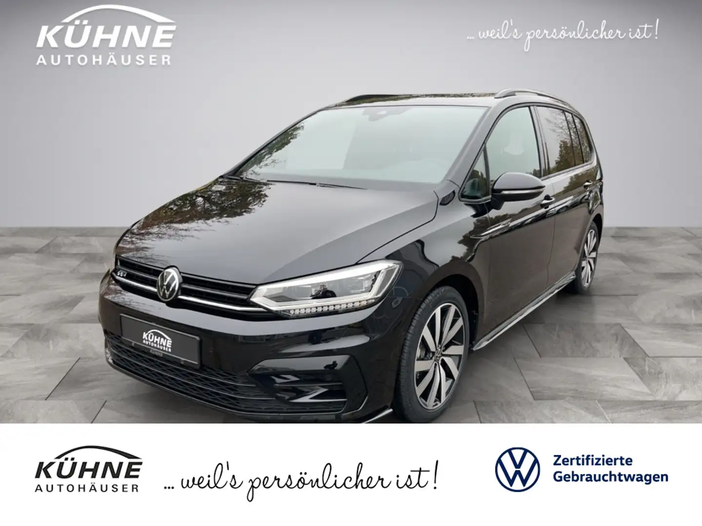 Volkswagen Touran R-Line 2.0 TDI DSG 7-SITZER | BLACK STYLE Negro - 1