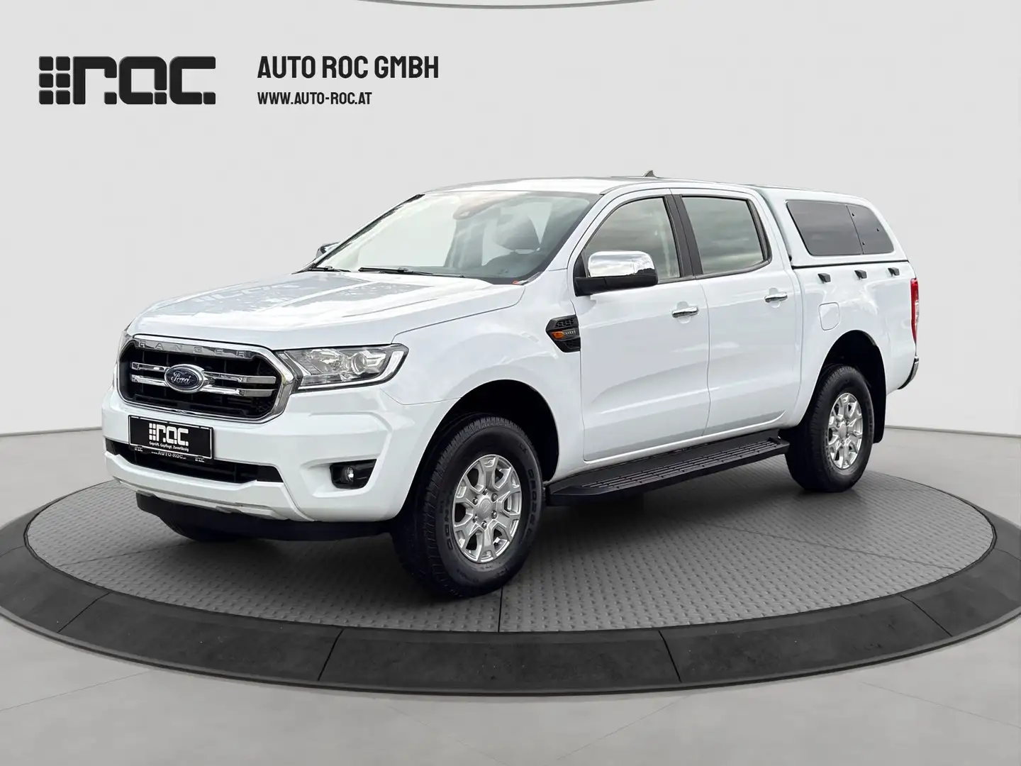 Ford Ranger Doppelkabine XLT 4x4 2,0 EcoBlue Aut. Hardtop/AHK Weiß - 1