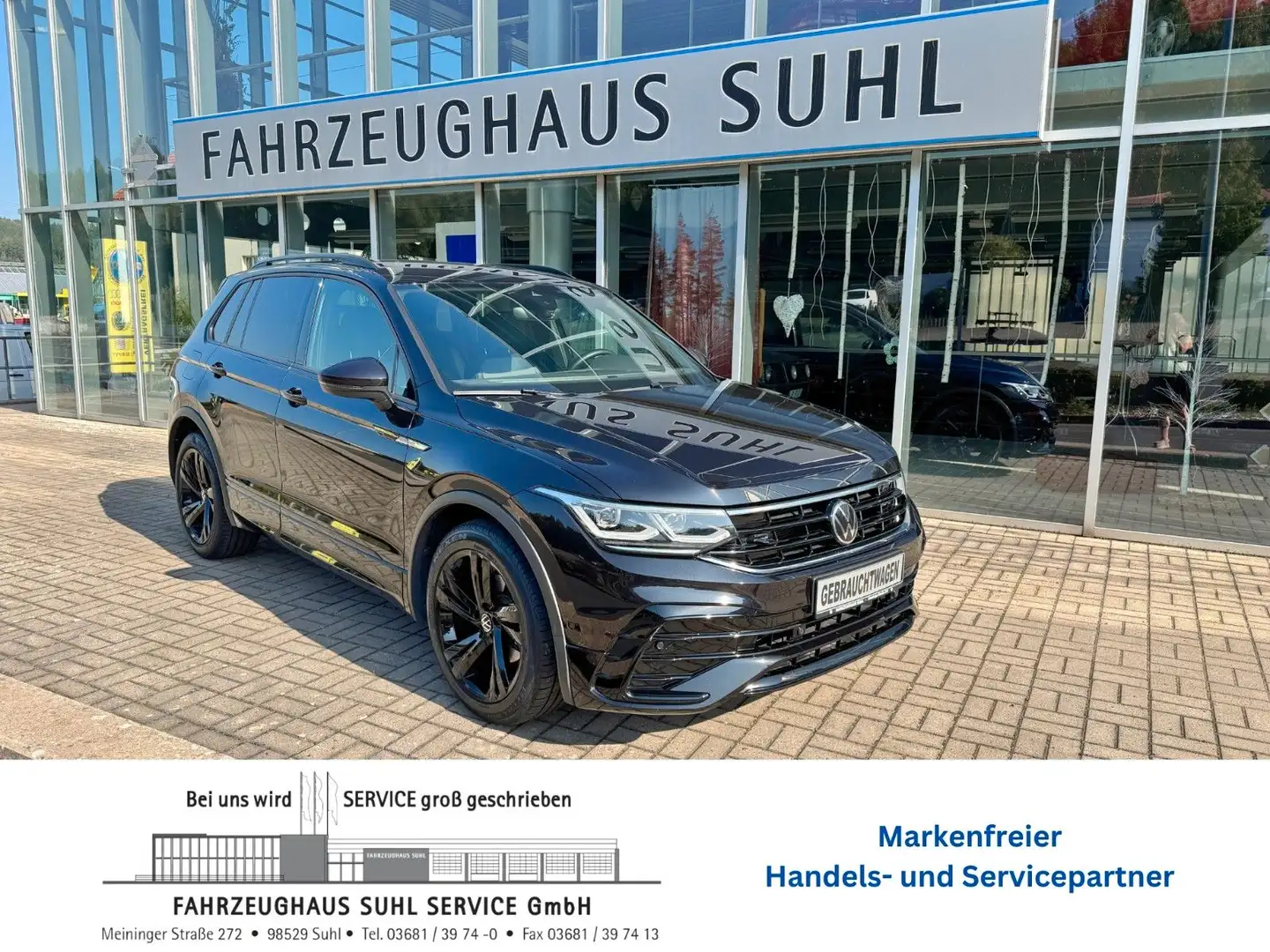 Volkswagen Tiguan 2x R-Line LED  Black Style Schwarz - 1