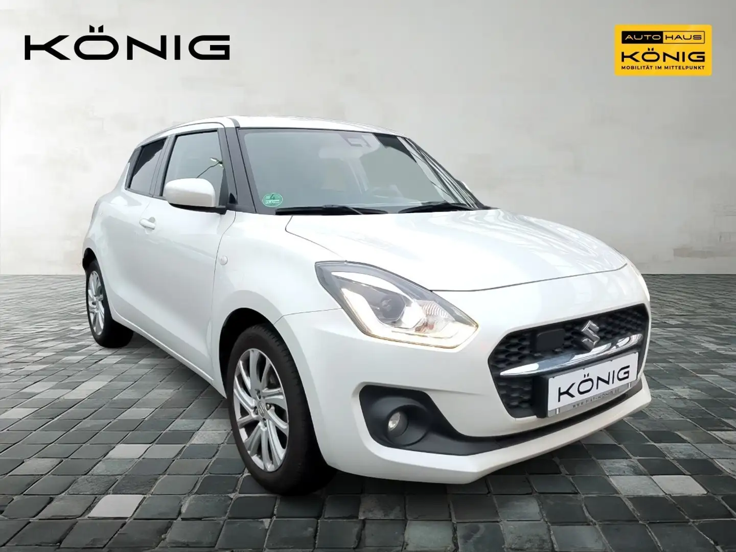 Suzuki Swift 1.2 COMFORT AUTOMATIK *KLIMA*CARPLAY*PDC* Weiß - 2