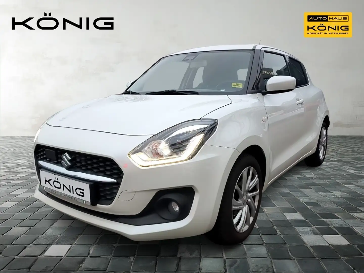 Suzuki Swift 1.2 COMFORT AUTOMATIK *KLIMA*CARPLAY*PDC* Weiß - 1