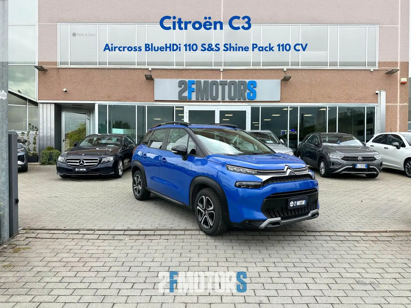 Citroen C3 Aircross 1.5 bluehdi Shine Pack s Blu/Azzurro - 1