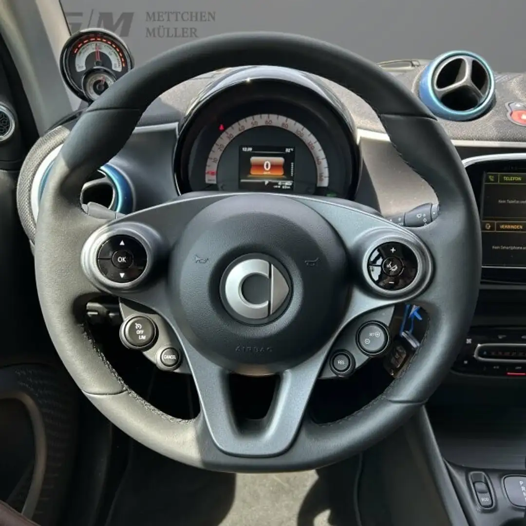smart forTwo coupe / passion +Exclusive+LED+Pano+Navi Gris - 2
