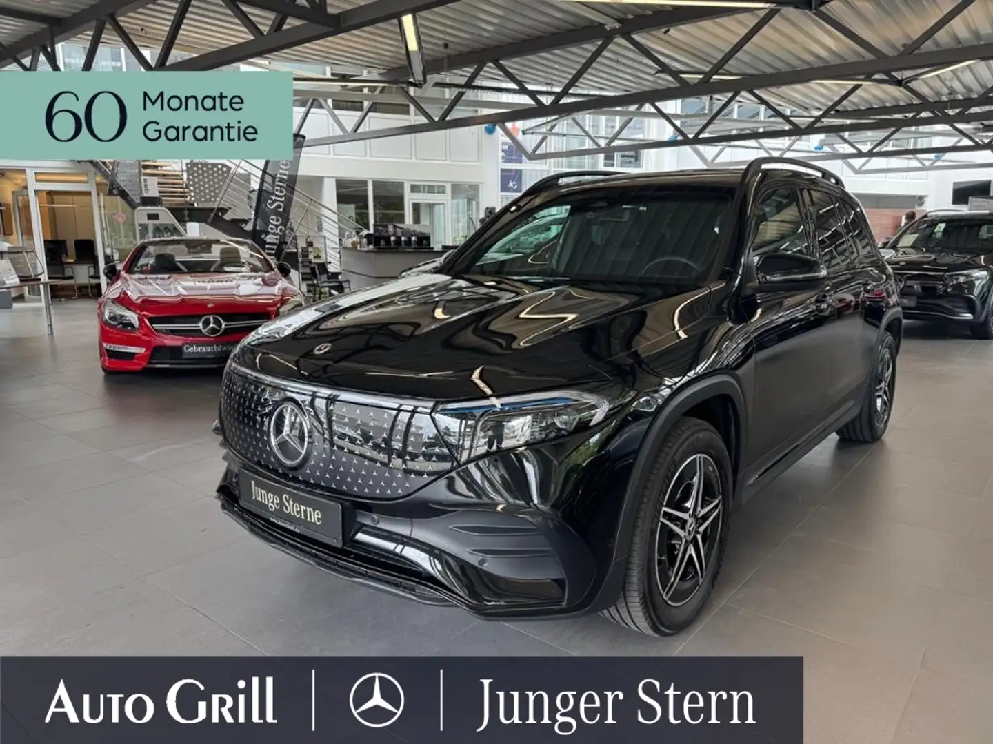Mercedes-Benz EQB 300 4M AMG Ambiente mopf *** Bonus 2000 EUR Zwart - 2