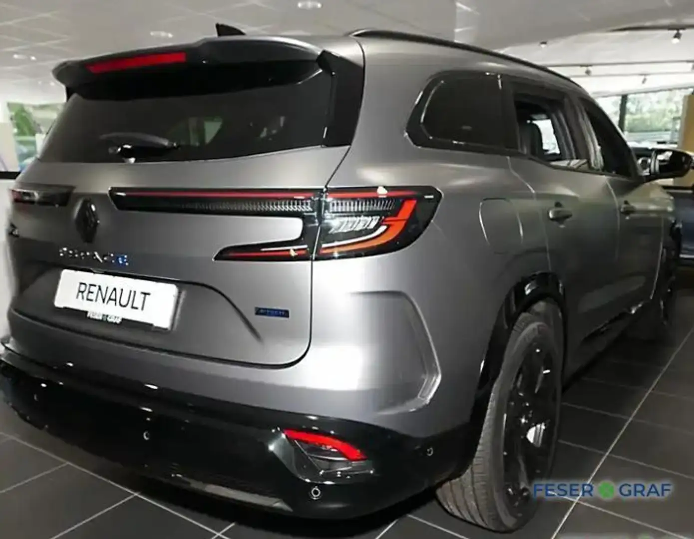 Renault Espace VI 1.2 E-TECH Full Hy. 200 Espr. Alp. HUD/NAV/PANO Grau - 2