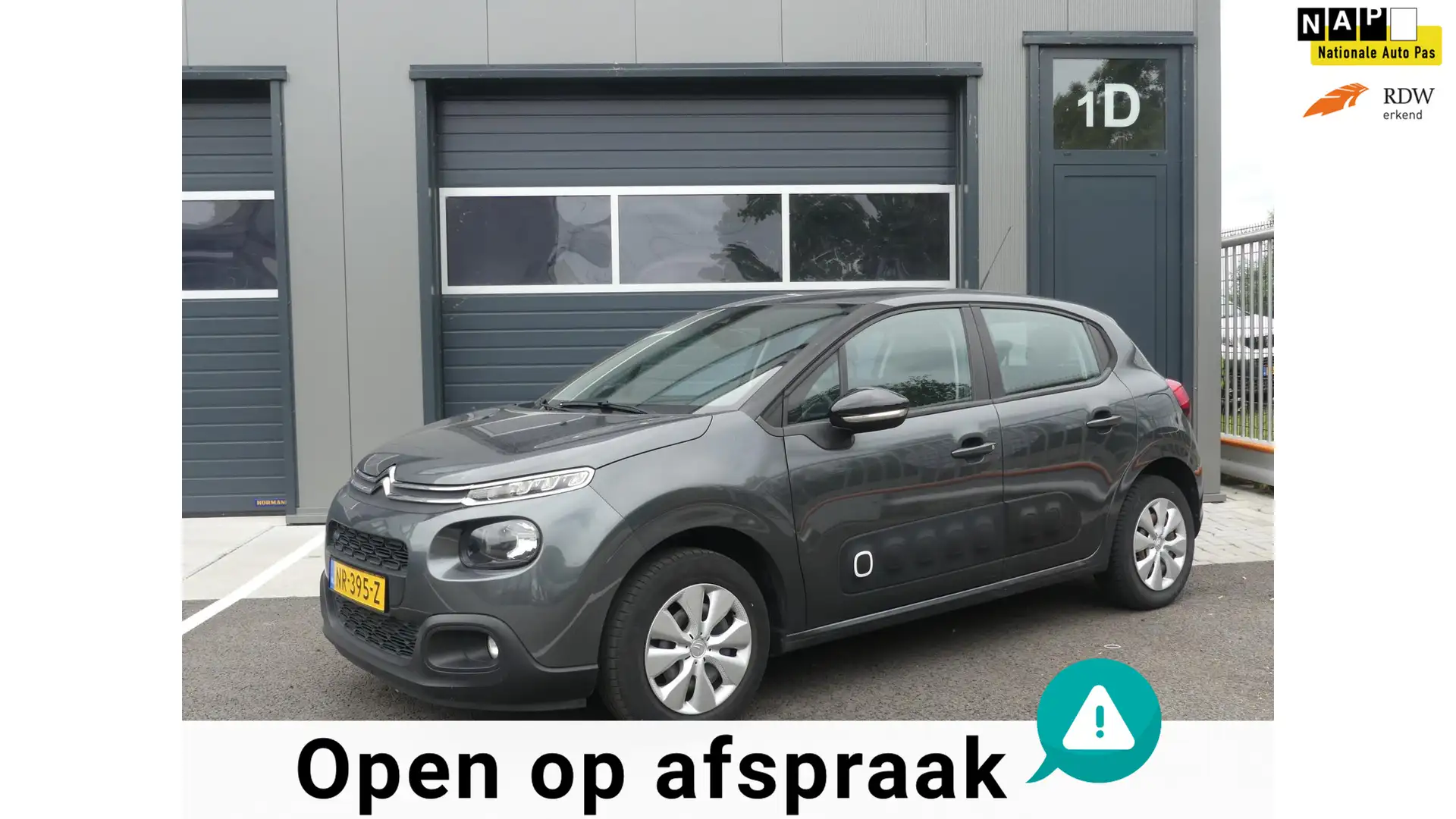 Citroen C3 1.2 PureTech Airco 5-Drs 1e Eigenaar Dealer Onderh Gris - 1