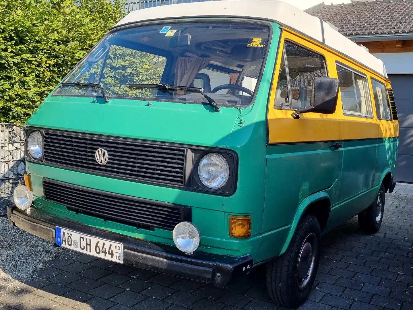 Volkswagen T3 VW T3 Multivan JX 5 Gang Tüv neu 07/27 Verde - 2