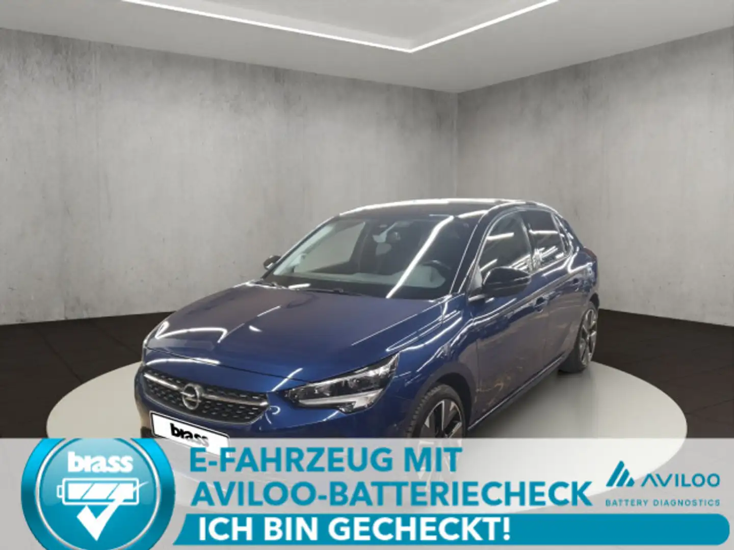Opel Corsa-e First Edition Elektromotor 100 KW Blau - 1