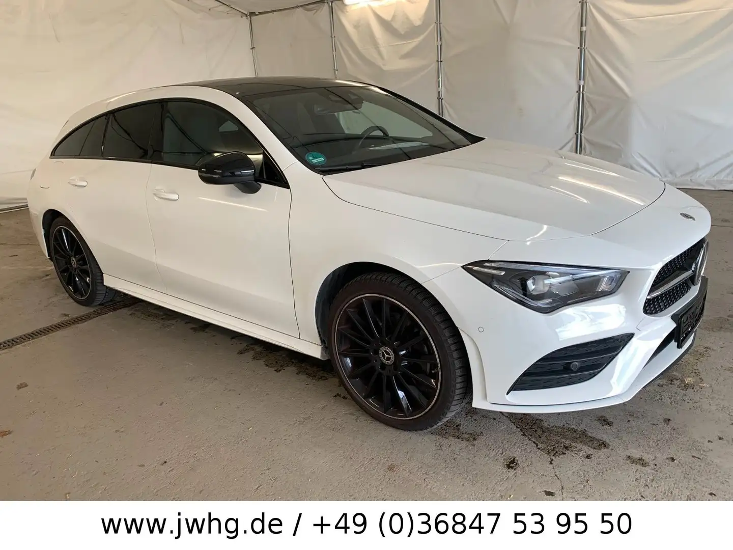 Mercedes-Benz CLA 250 CLA 250 Shoot-Br 2x AMG Line Widescr Pano Distr+ Blanc - 2