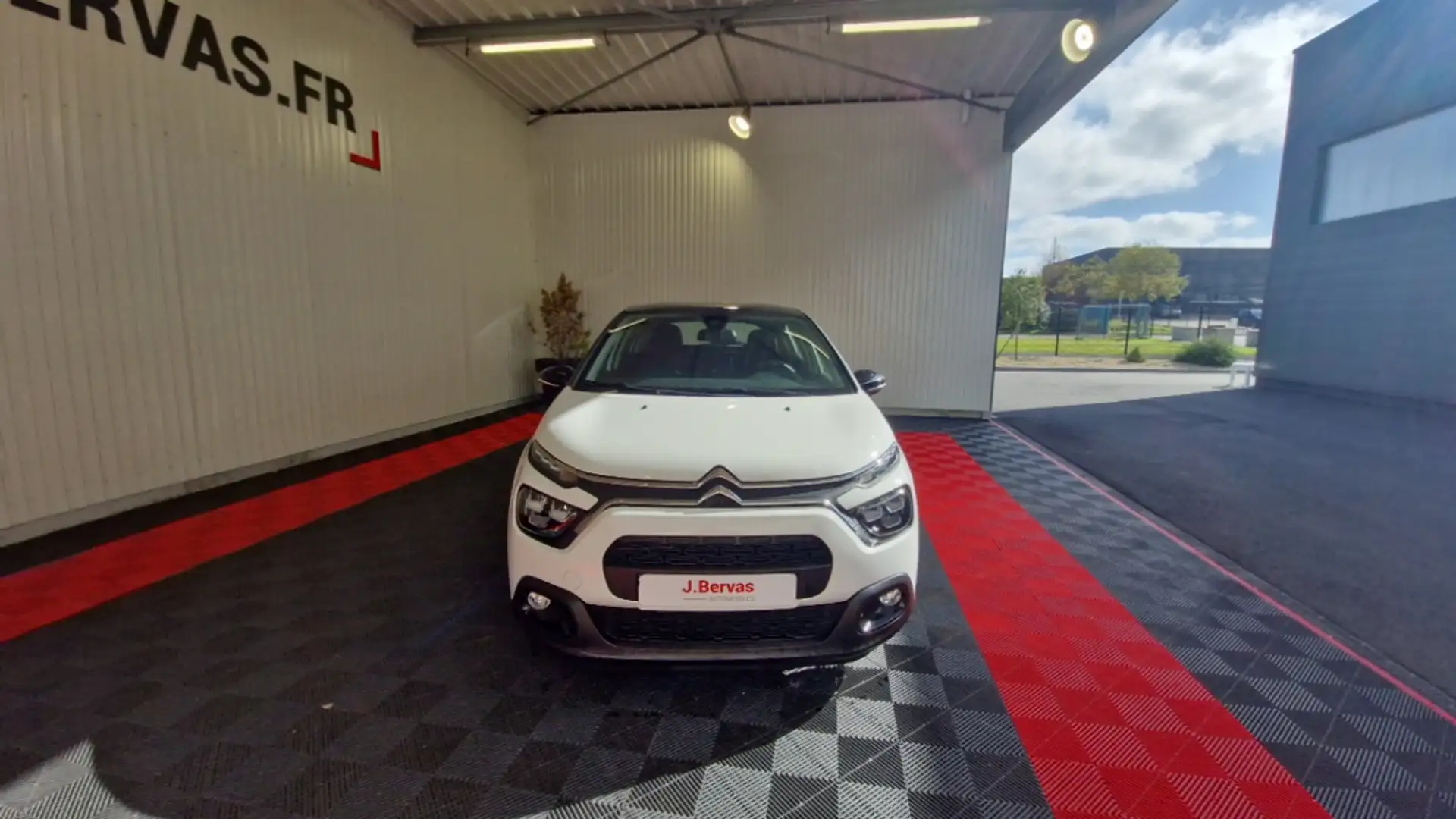 Citroen C3 PURETECH 83 SS FEEL BUSINESS Blanc - 2