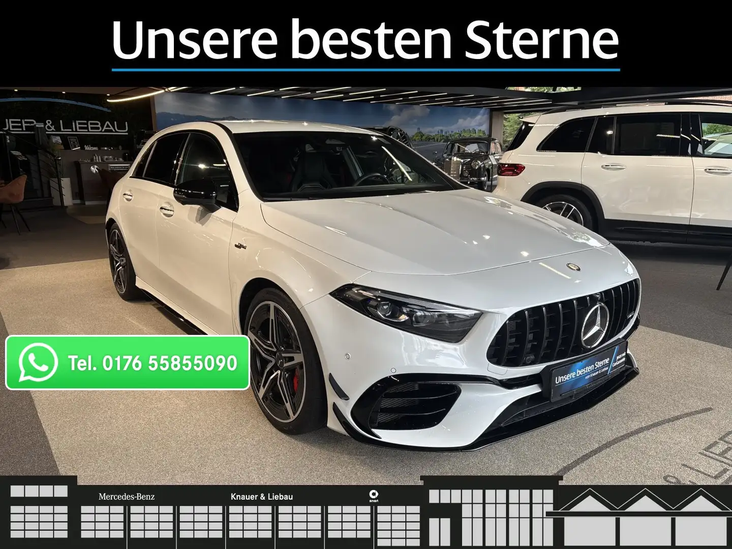 Mercedes-Benz A 45 AMG Mercedes-AMG A 45 S 4M+ Night*Memory*Burm*360°* Weiß - 1