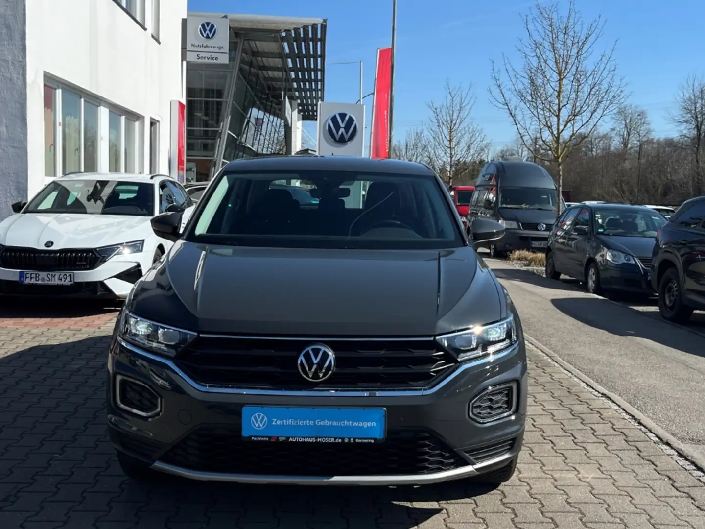 Volkswagen T-Roc 1.0 TSI Style - APP*Assistenz*Shzg*LED!!! Grau - 2