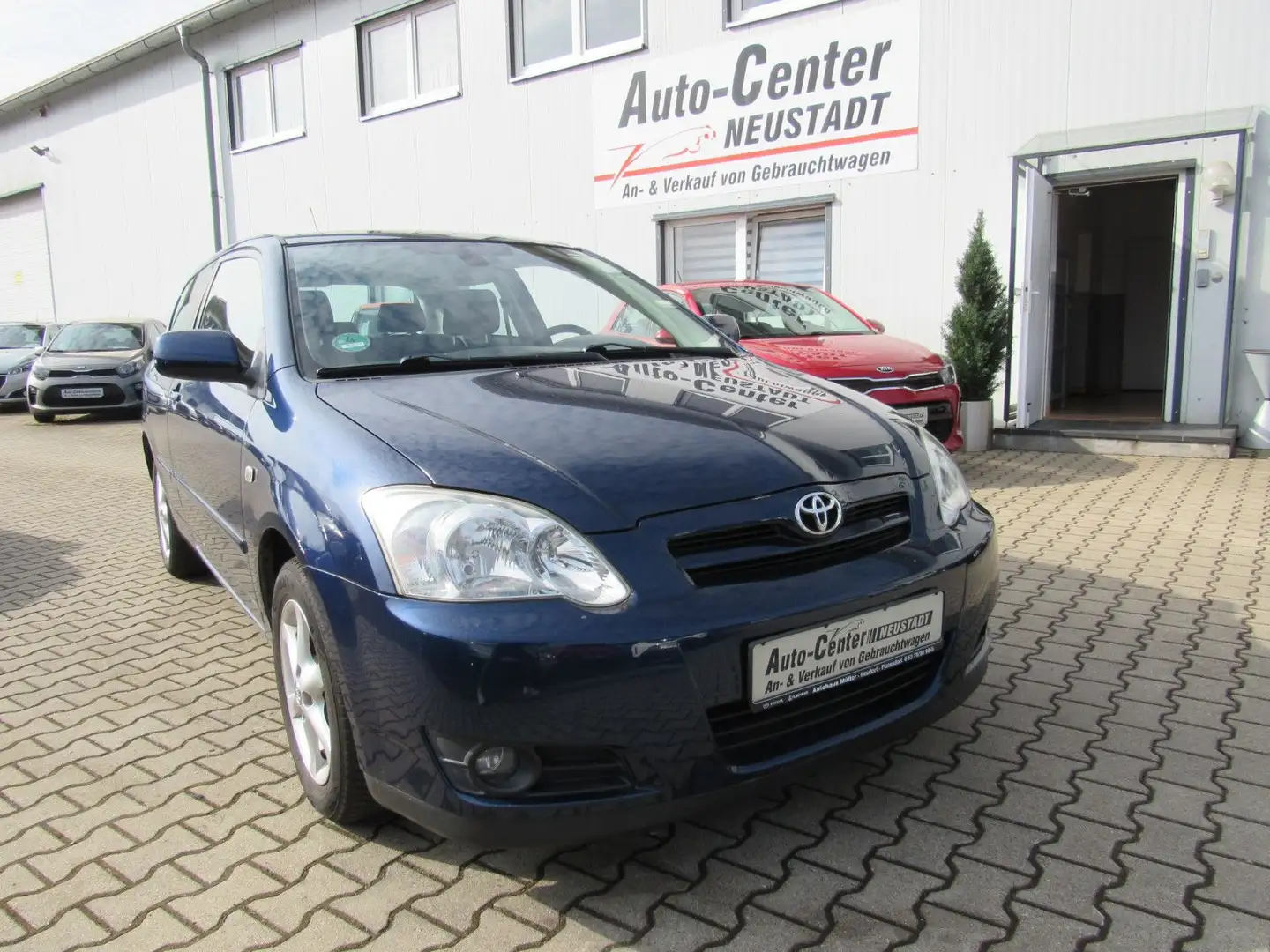 Toyota Corolla 1.4 Sol /Compact, nur 78 Tkm. Klimaautom Blau - 2