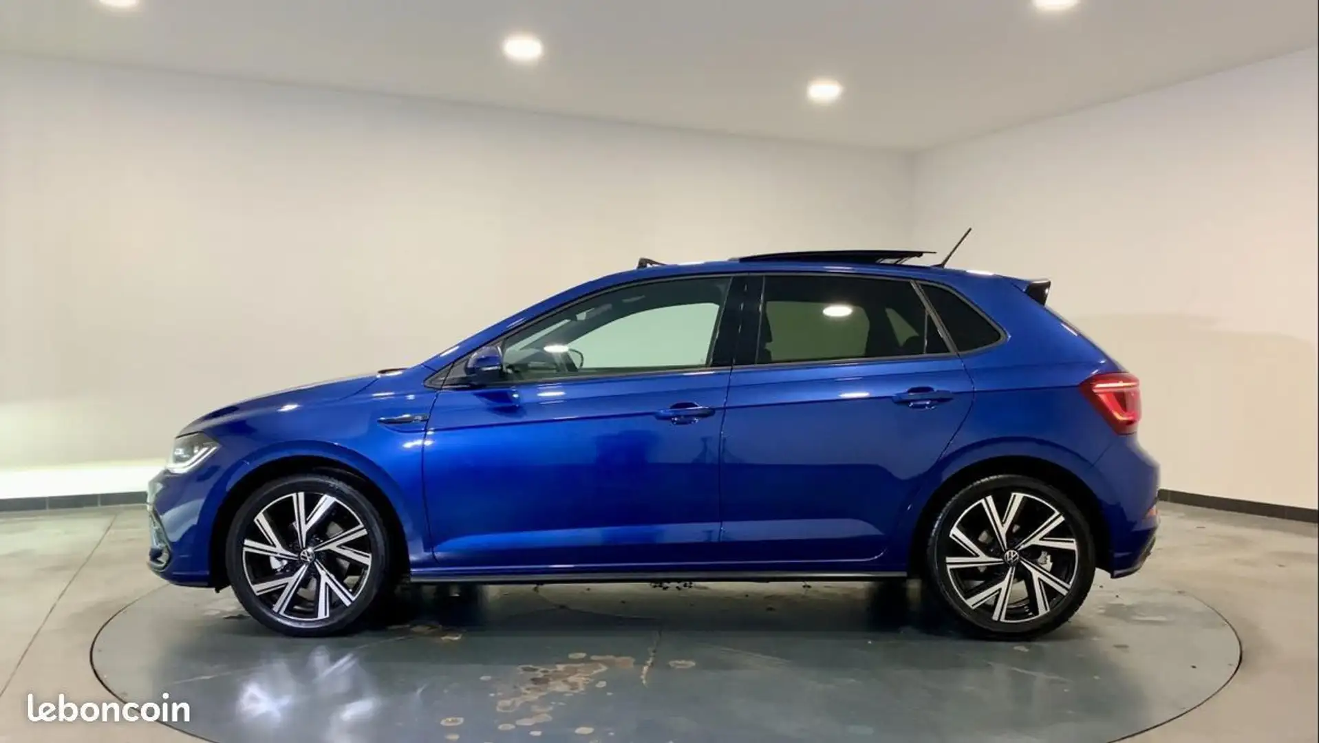 Volkswagen Polo 1.0 TSI 110 DSG7 R-LINE Azul - 2
