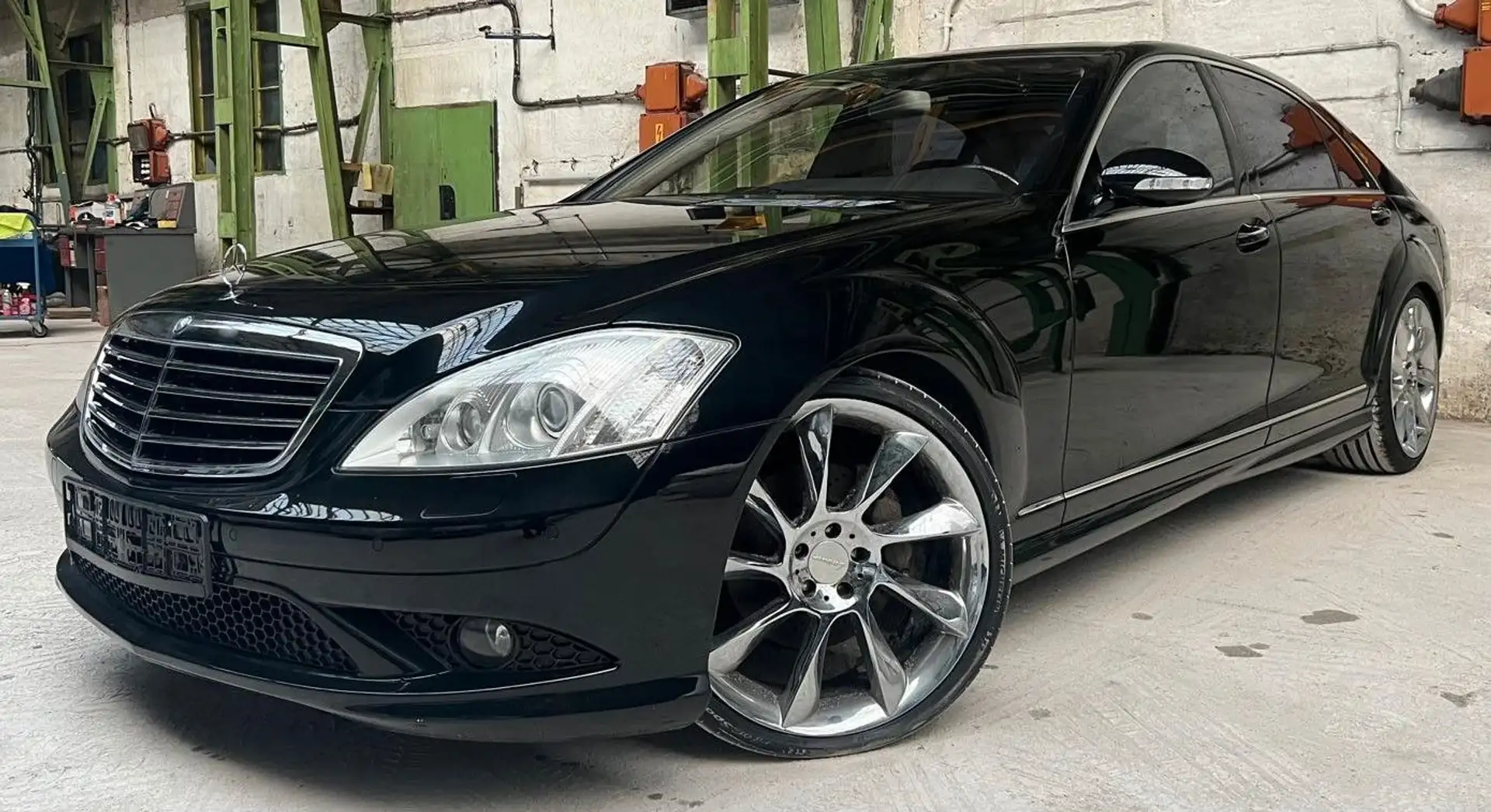 Mercedes-Benz S 500 L AMG SPORT LORINSER F. NAVI XENON 77 TKM Nero - 1