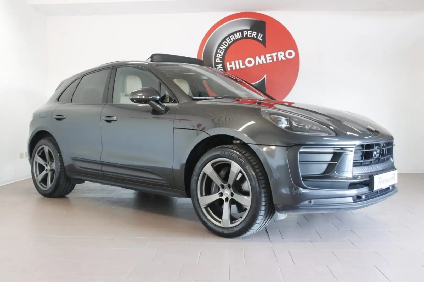 Porsche Macan 2.0 TETTO/PELLE 265CV Grigio - 1