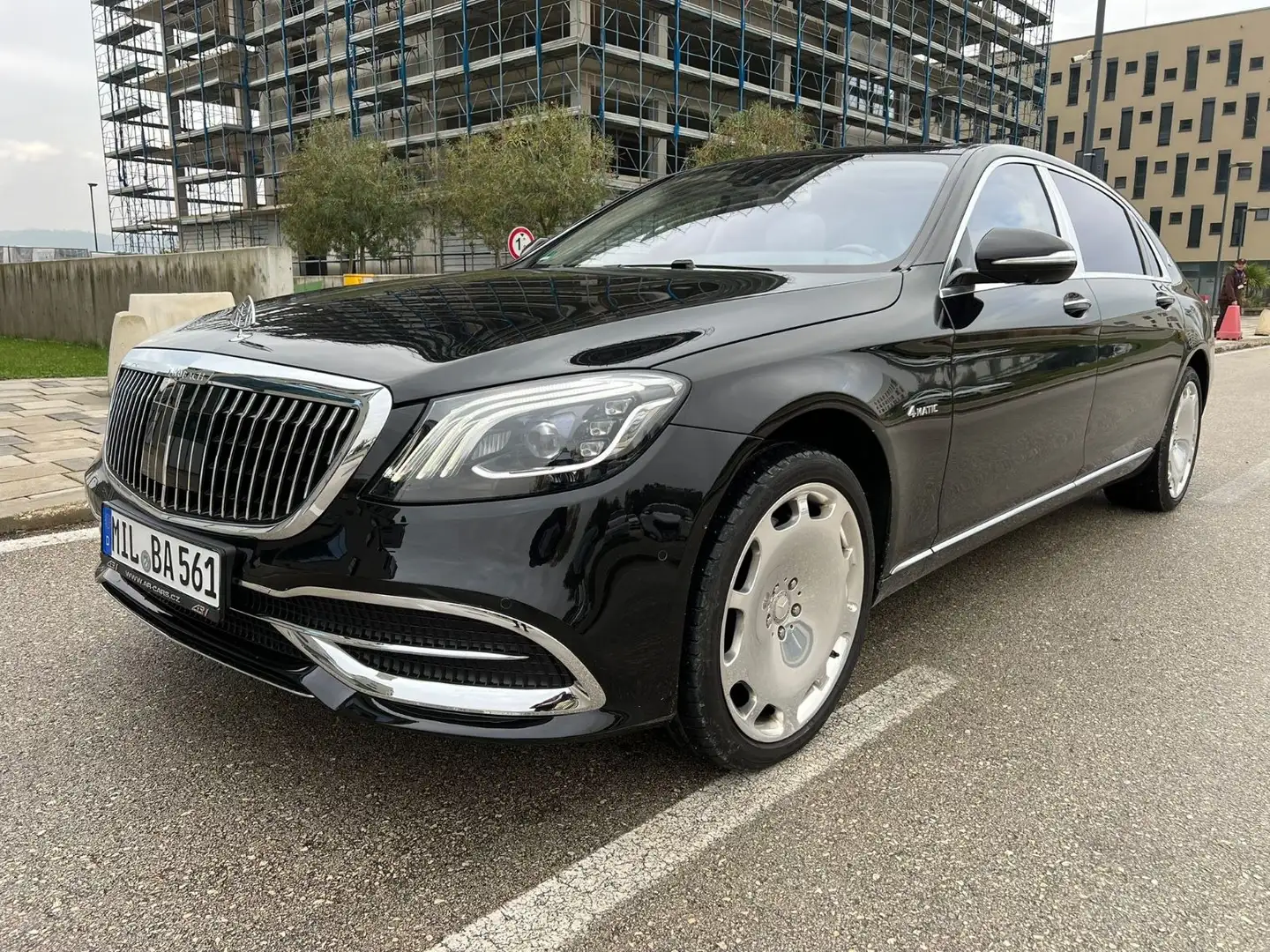 Mercedes-Benz S 500 Maybach 4Matic*VIP*4 SITZE*TV*EXCLUSIVE* Fekete - 1