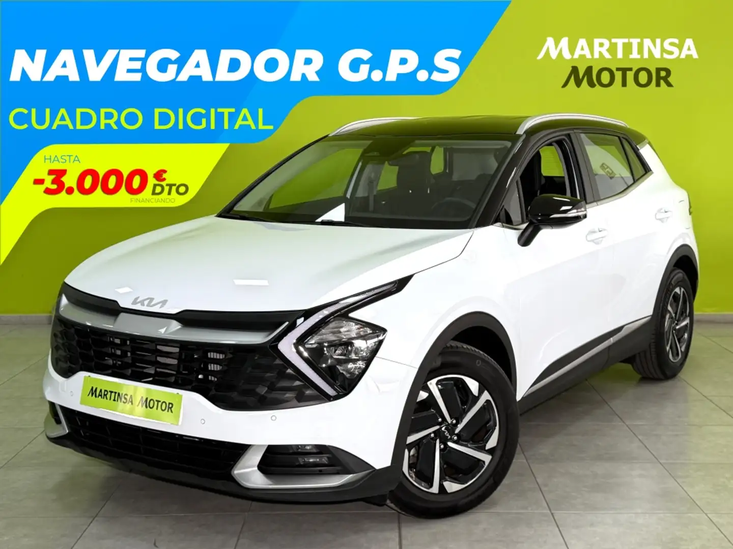 Kia Sportage 1.6 T-GDi MHEV Drive 160 Blanco - 1
