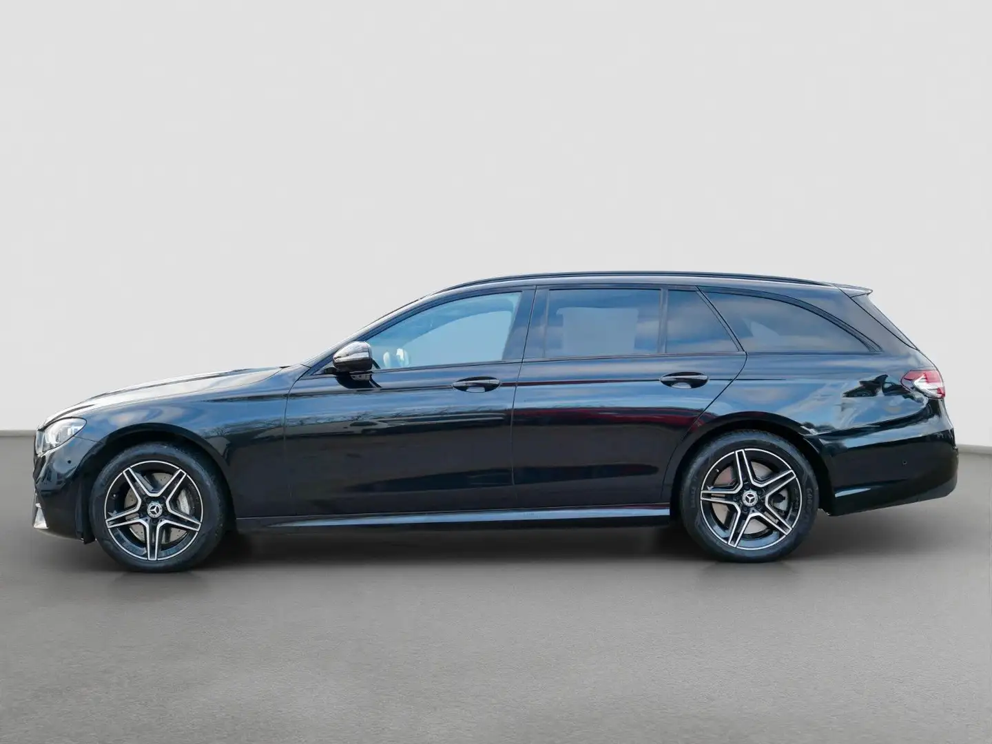 Mercedes-Benz E 300 de AMG Line+Night P.+Distr.+PANO+M-Beam+AHK Schwarz - 2