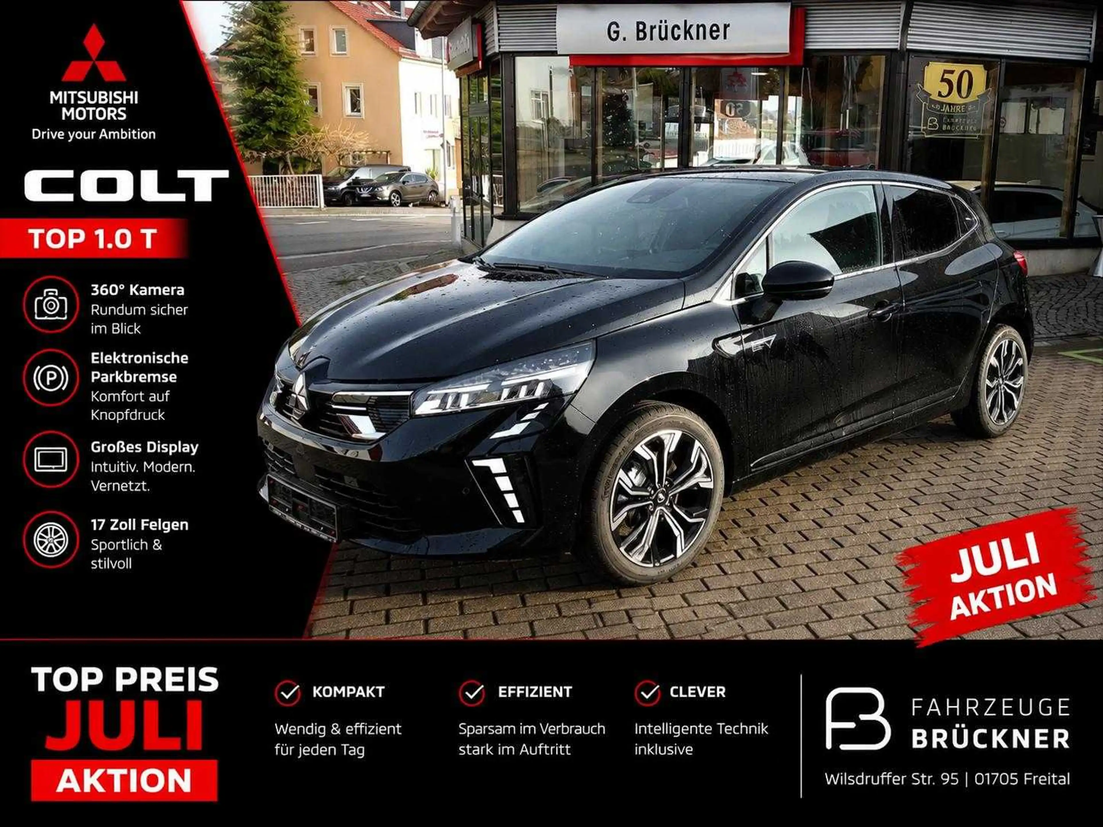 Mitsubishi Colt TOP 1.0 T 360°Kam,Parkbremse elektronisch